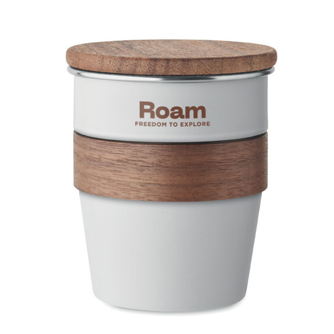 Gobelet en acier inox recyclé Walnut 350 ml 