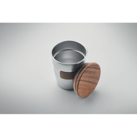 Gobelet en acier inox recyclé Walnut 350 ml 