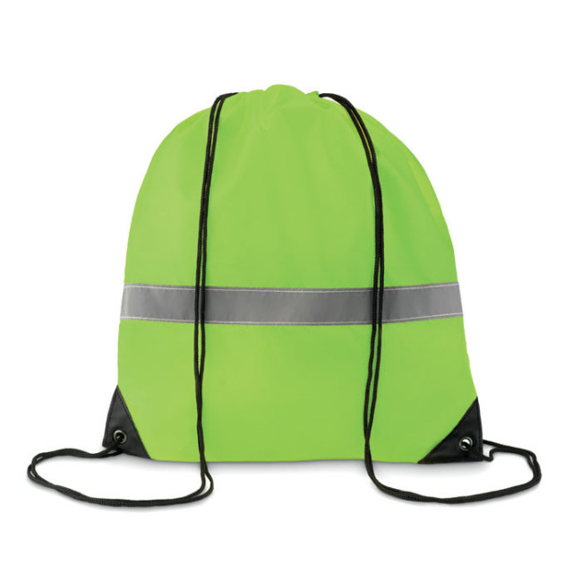 Sac à cordons avec bandes réfléchissantes Stripe 