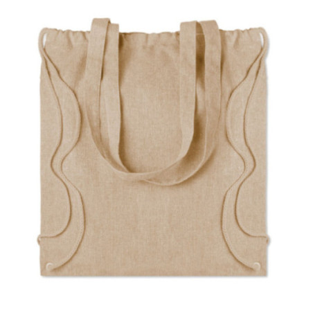 Sac shopping cordon avec anses longues Moira Duo 