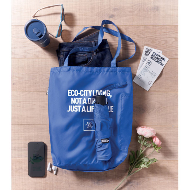 Ensemble totebag et parapluie personnalisé Seattle 