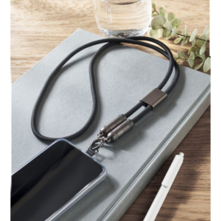 Lanyard avec câble 60W pour téléphone Shaka 