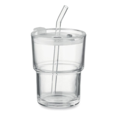Gobelet personnalisé avec paille Sip 400 ml 