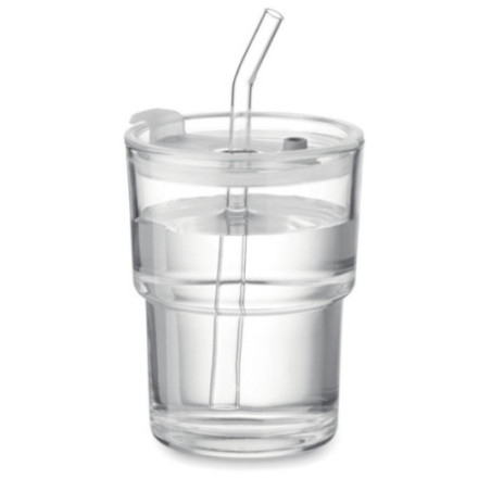 Gobelet personnalisé avec paille Sip 400 ml 