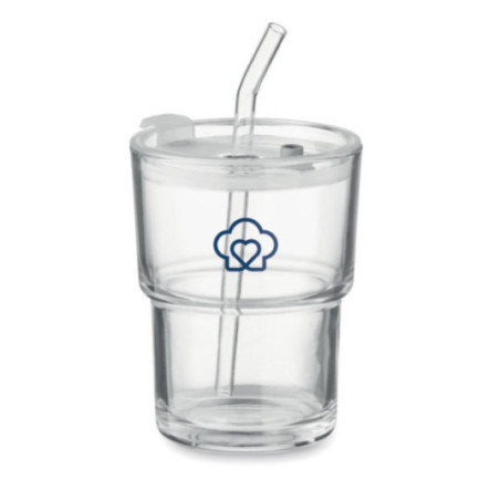 Gobelet personnalisé avec paille Sip 400 ml 