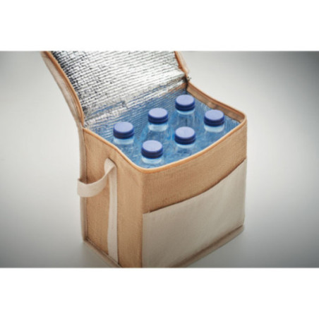 Sac isotherme personnalisé en jute Lona 