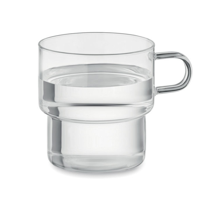 Tasse personnalisée en verre Boromug 300 ml 