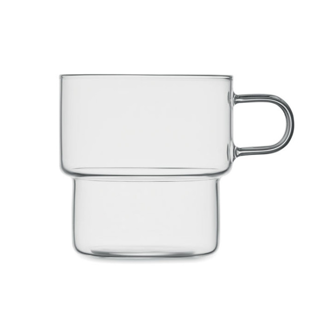 Tasse personnalisée en verre Boromug 300 ml 