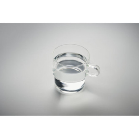 Tasse personnalisée en verre Boromug 300 ml 