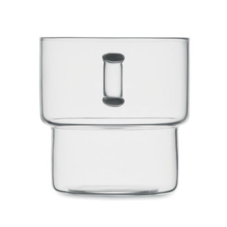 Tasse personnalisée en verre Boromug 300 ml 