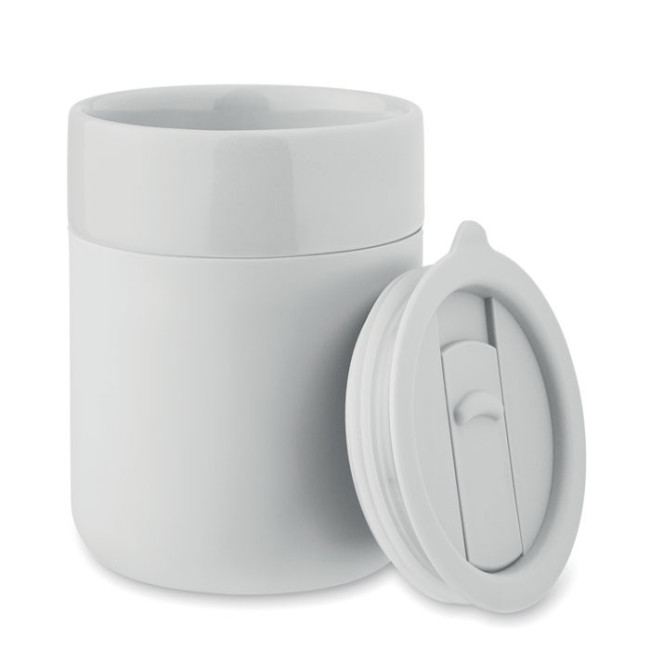 Gobelet personnalisé céramique Qeram 330 ml 