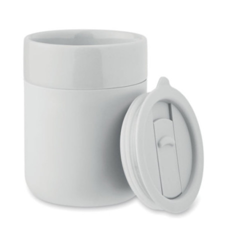 Gobelet personnalisé céramique Qeram 330 ml 