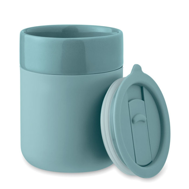 Gobelet personnalisé céramique Qeram 330 ml 