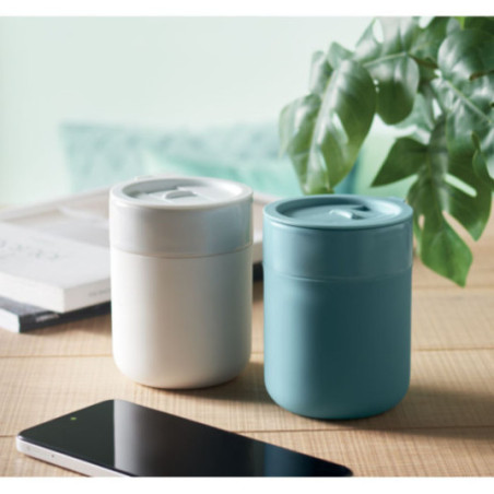 Gobelet personnalisé céramique Qeram 330 ml 
