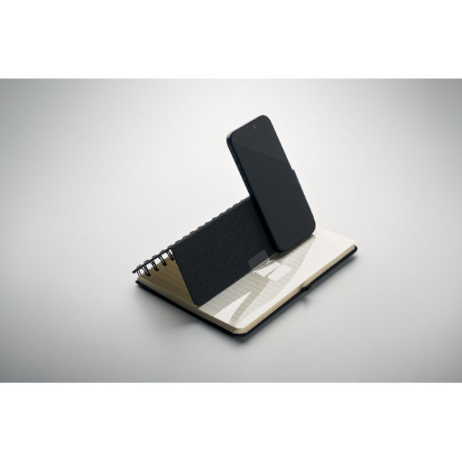 Carnet A5 support téléphone Strata 