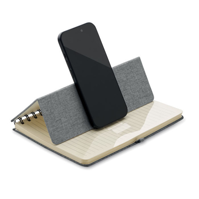Carnet A5 support téléphone Strata 
