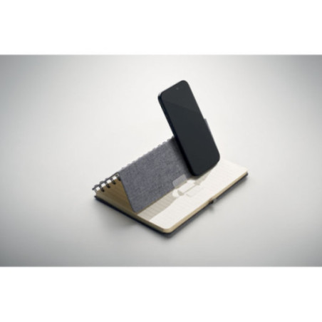 Carnet A5 support téléphone Strata 