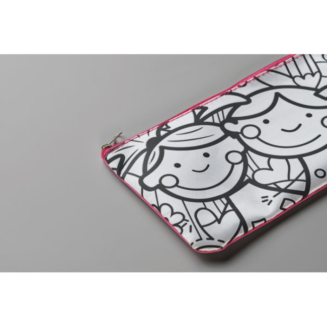 Trousse personnalisée à colorier Kiddo 