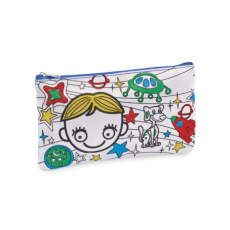Trousse personnalisée à colorier Kiddo 