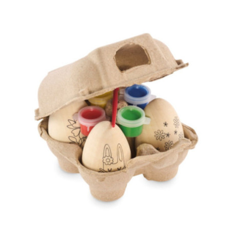 Coffret d'oeufs à peindre Eiset 
