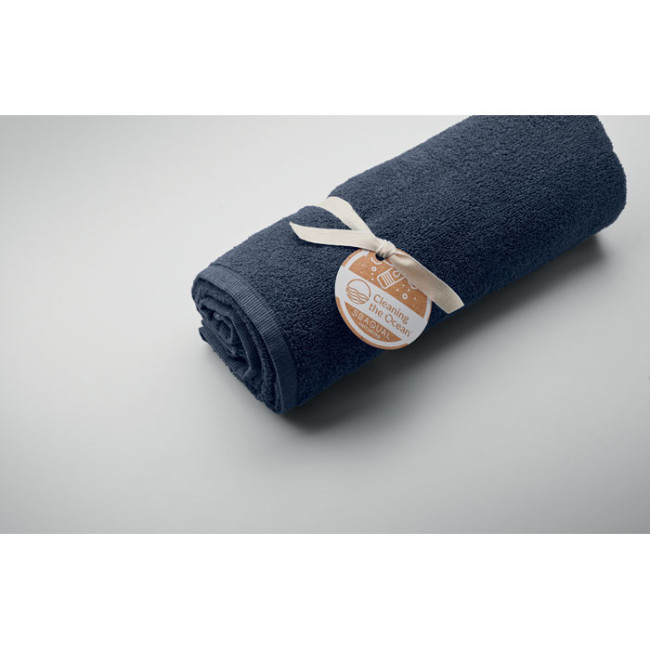 Serviette de bain personnalisée SEAQUAL® Water (100x170 cm) 