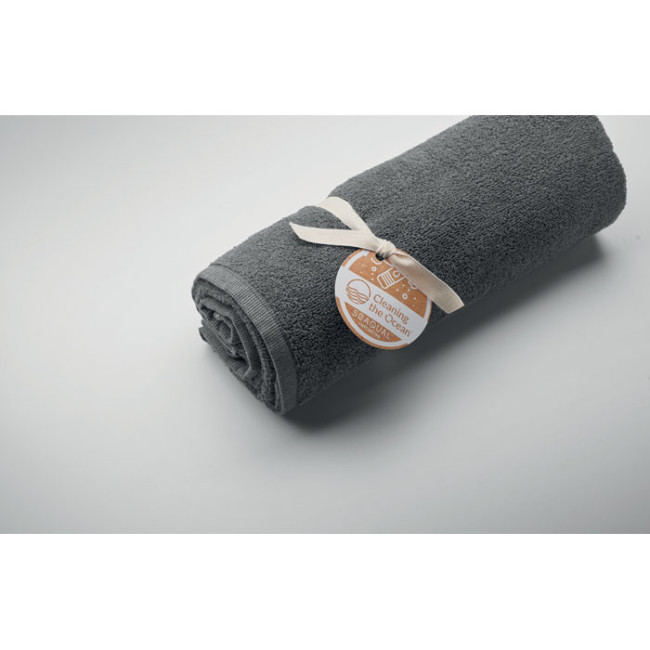 Serviette de bain personnalisée SEAQUAL® Water (100x170 cm) 