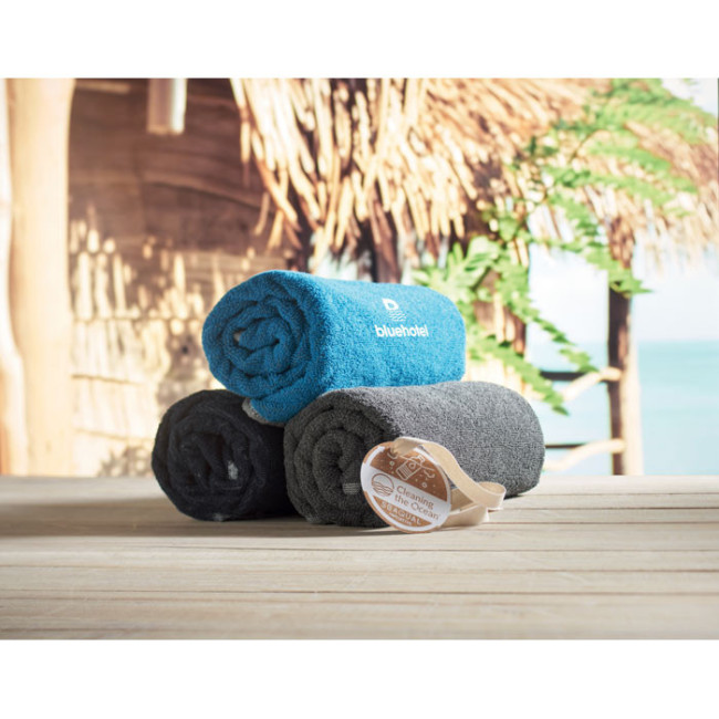 Serviette de bain personnalisable SEAQUAL® Sand (70x140 cm) 