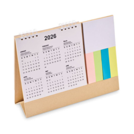Calendrier de bureau avec mémo Calendoo 