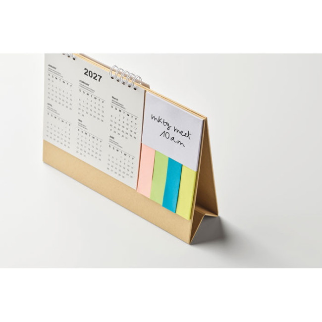 Calendrier de bureau avec mémo Calendoo 