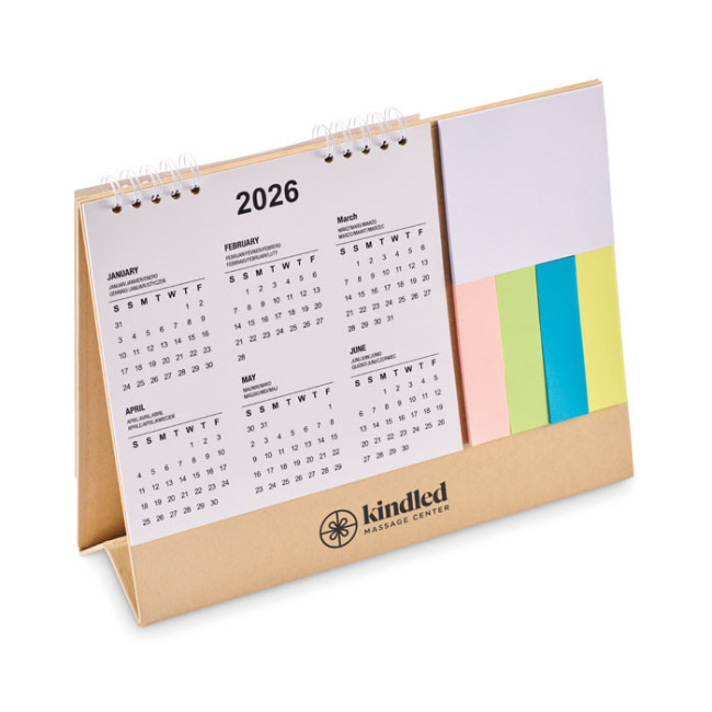 Calendrier de bureau avec mémo Calendoo 