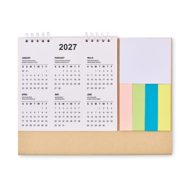 Calendrier de bureau avec mémo Calendoo 