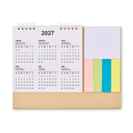 Calendrier de bureau avec mémo Calendoo 