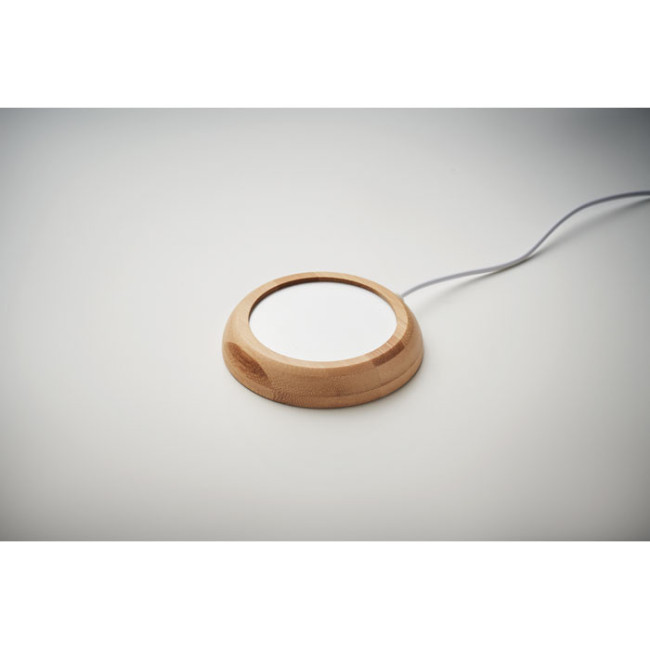 Chauffe-tasse personnalisé en bambou Muglet 