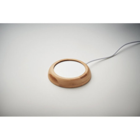 Chauffe-tasse personnalisé en bambou Muglet 