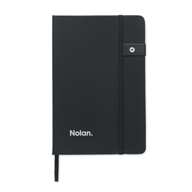 Carnet A5 personnalisable avec clé USB USBNOTE 