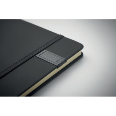 Carnet A5 personnalisable avec clé USB USBNOTE 