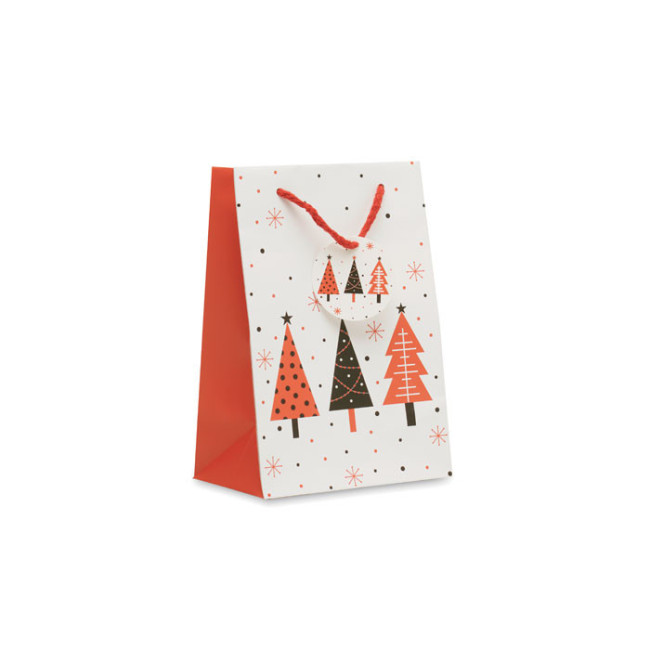 Sac cadeau de Noël publicitaire Bossa Small 