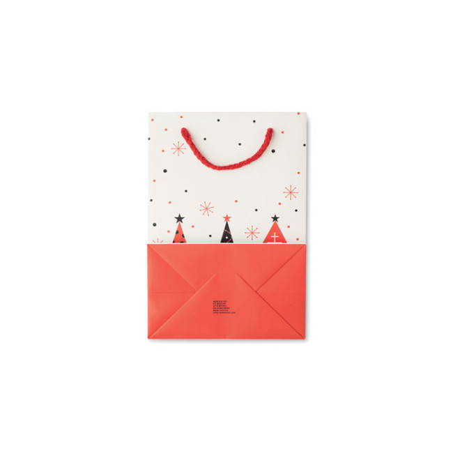 Sac cadeau de Noël publicitaire Bossa Small 