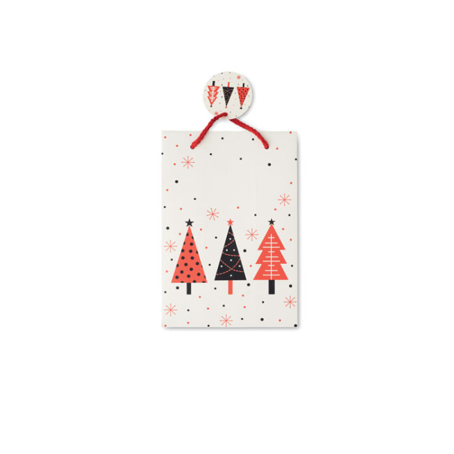 Sac cadeau de Noël publicitaire Bossa Small 