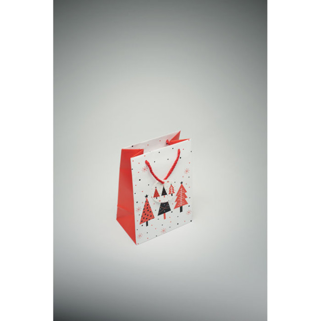 Sac cadeau de Noël publicitaire Bossa Small 