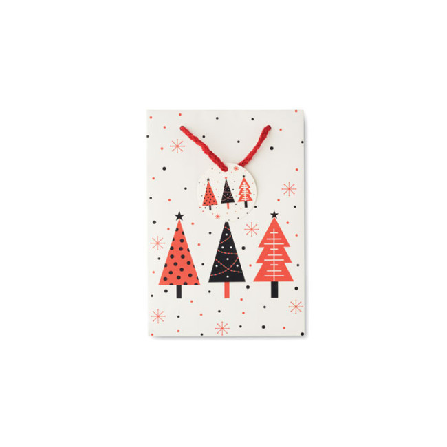 Sac cadeau de Noël publicitaire Bossa Small 