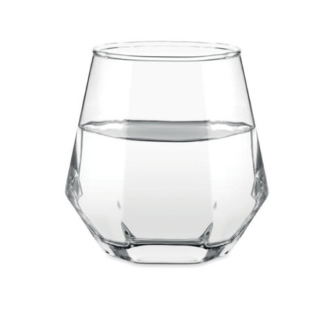 Verre personnalisé biseauté Kimbero 300 ml 