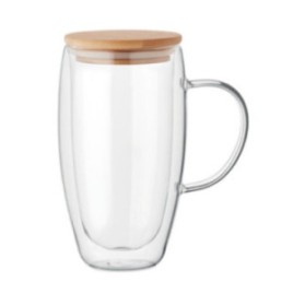 Mug en verre borosilicate à...