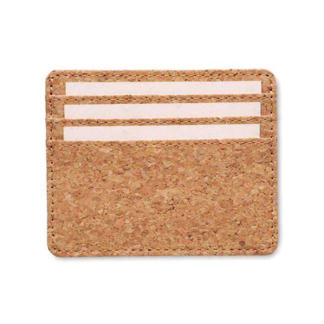 Porte-carte personnalisé anti-RFID en liège Wallk 