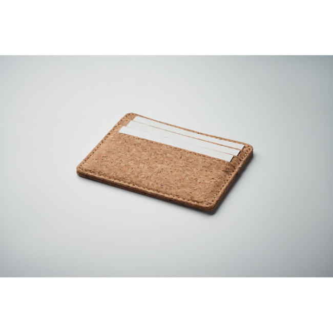 Porte-carte personnalisé anti-RFID en liège Wallk 