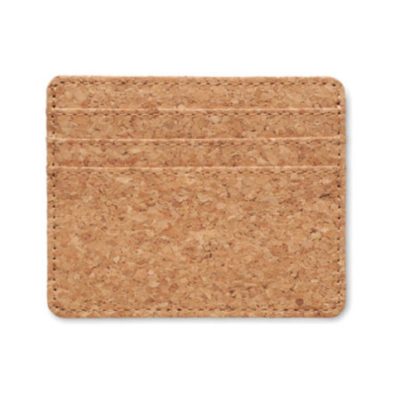 Porte-carte personnalisé anti-RFID en liège Wallk 