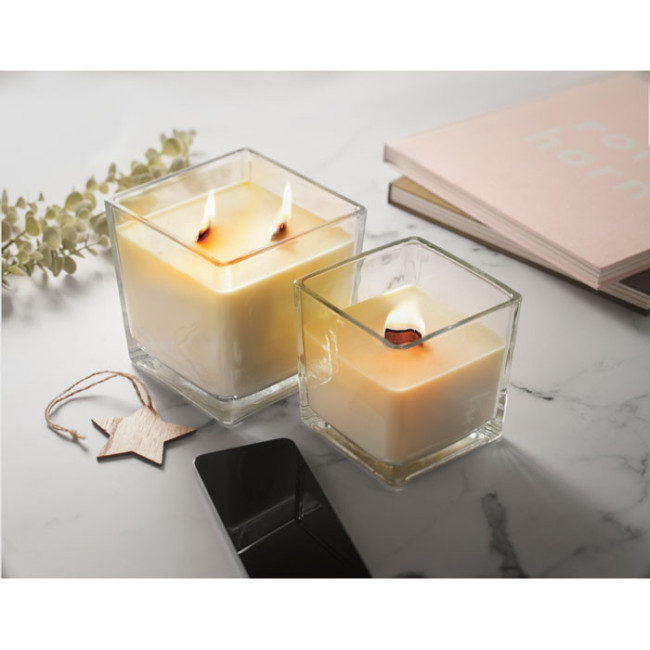 Bougie personnalisée en cire végétale Riuada 1,3 KG 