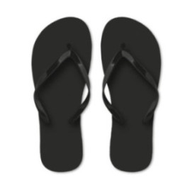 Tongs de plage...
