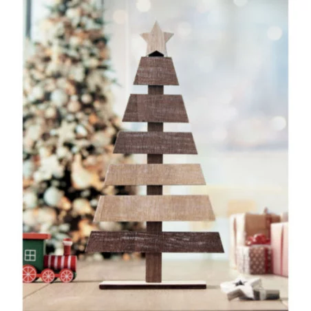 Sapin de Noël personnalisé en bois Puinen 
