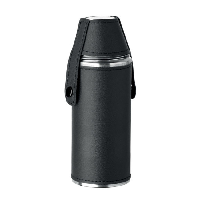 Gourde personnalisée avec gobelets Cocoon 230 ml 